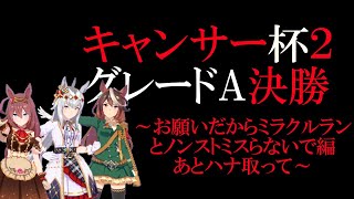 【ウマ娘】キャンサー杯2グレードA決勝