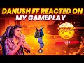 🔥🔥​⁠@DhanushFFGamer 😎😎 REACTION ON MY 1vs4 GAMEPLAY 🤯🤯 #freefiregarena #reaction