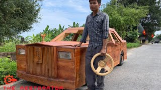 Restoration ROLL-ROYCE  Wooden | Restore Wood Car