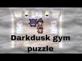 How to solve ghost gym puzzle in Pokemon light platinum