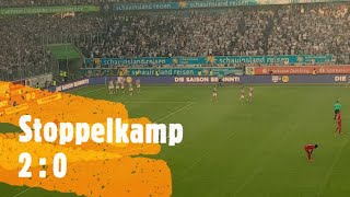 Moritz Stoppelkamp Tor zum 2:0 gegen RWE. MSV : RWE 2:2 5.8.2022