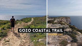 Gozo Coastal Walk | Chapter 1 | Hiking Gozo, Malta | Mgarr to Xlendi Bay | DAY 1