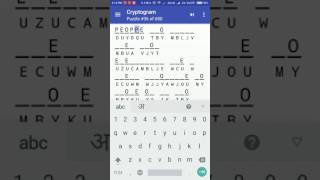 Cryptogram Puzzle #36 Android Quote Answer