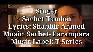 Faaslon Mein Lyrics | Baaghi 3 | Sachet Tandon | Parampara | Tiger S, Shraddha K, Ritesh D |