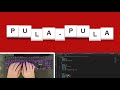 ASMR Programming - 3D Text Jumping Animation using HTML CSS - No Talking