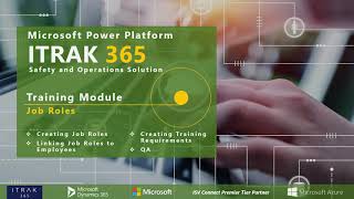 ITRAK 365 Training Module: Job Roles