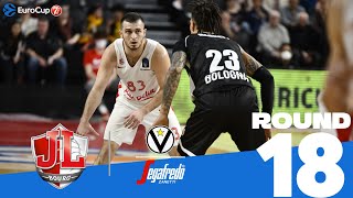 Red hot Virtus takes road win!  | Round 18, Highlights | 7DAYS EuroCup