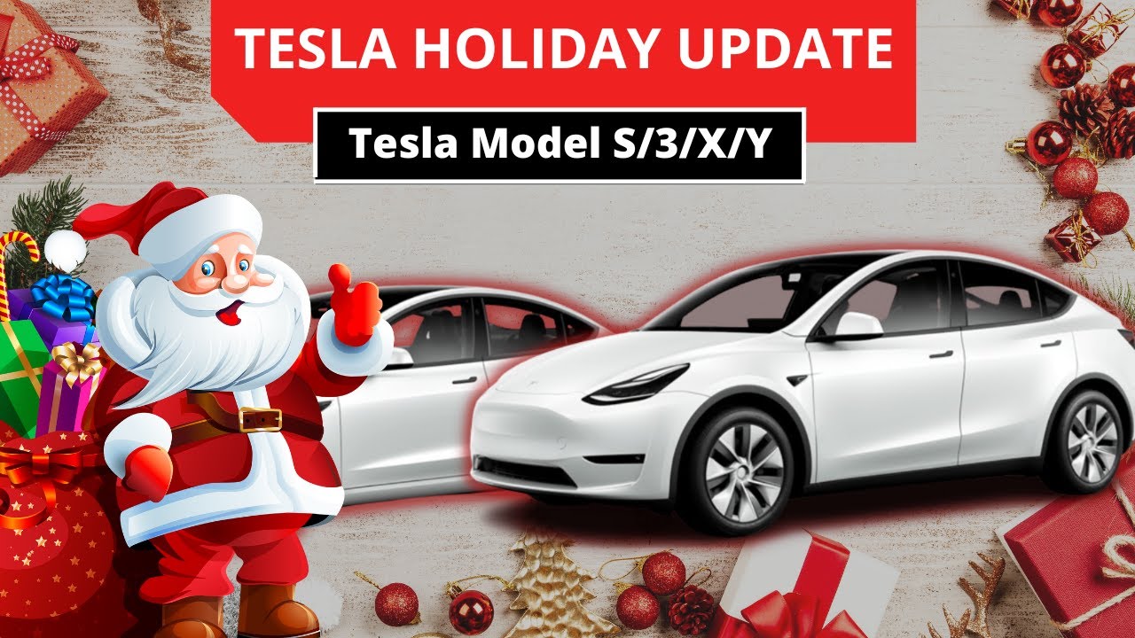 Tesla Holiday Software Update 2022.44.25.3 | Apple Music, New Games ...