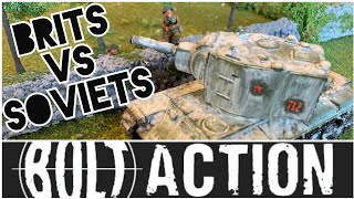 Brits vs Soviets - Bolt Action Battle Report #boltaction #warlordgames