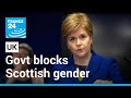 UK government blocks Scotland's gender recognition bill • FRANCE 24 English