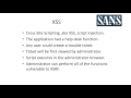 SANS Pen Test Webcast: Complete Application pwnage via Multi POST XSRF