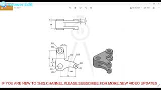 #42 solid edge part modelling practice tutorials for beginners