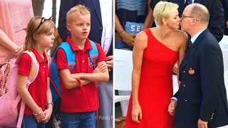 Charlene of Monaco and Albert II deprive Jacques and Gabriella of a historic day