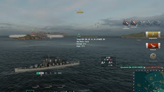 WOWS Operations Defense of Naval Station Newport T8 Baltimore 7 Kills 192K