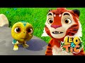 Leo and Tig 🦁 A Foundling 🐯 Funny Family Good Animated Cartoon for Kids