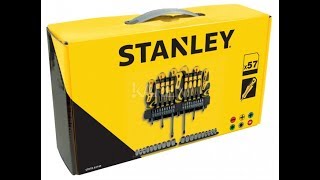 Unboxing STANLEY STHT0-62143 Zestaw wkrętaków 57 elementów