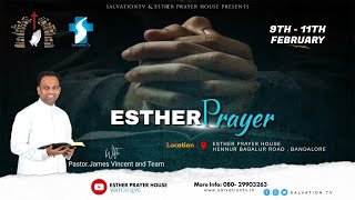 BANGALORE ESTHER PRAYER LIVE | DAY - 1 | 09.02.2023 | ESTHER PRAYER HOUSE | PASTOR. D JAMES VINCENT