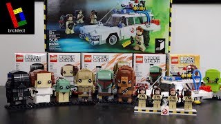 Clark's LEGO Star Wars Brickheadz Building Rampage & My Ghostbusters Ecto-1