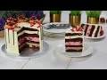 chocolate and strawberry cake. anniversary or event cake chocolate drip taby s welt