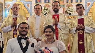 Nuptials of  Dagnil Menezes s/o Juliana \u0026 Denis with Namitha Crasta d/o Theresa \u0026 Ivan, Agrar Bant