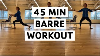 #HealthyAtHome | 45 Minute Barre Class