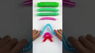 ASMR Pop Tubes Compilation Of Creation Toy DIY #satisfying #compilation #poptube #relaxing #asmr