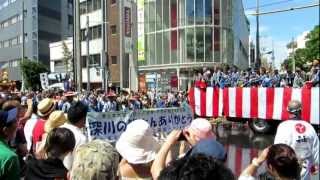 富岡八幡宮例大祭2012・平泉神輿水かけ佐賀町