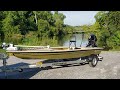 skimmer skiff 16 rolled deck with 50hp tohatsu by bfo