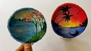 2 Coconut shell Craft Ideas