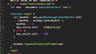 JavaScript sprites and animation