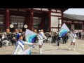 世界に届け交通安全！世界遺産奈良東大寺から①　奈良県立高円高等学校