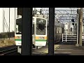 東海道本線２１１系普通列車静岡行き藤枝駅発車シーン2021.12.11.