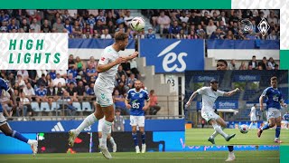Doppeltest in Frankreich | RC Strassburg - Werder Bremen | Highlights