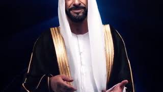 Incredible hologram of a speech made by the late Sheikh Zayed bin Sultan Al Nahyan.