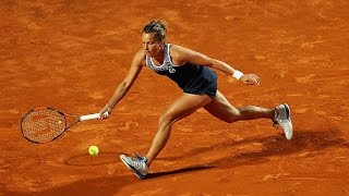 2016 Internazionali BNL d'Italia Round of 16 | Barbora Strycova vs Genie Bouchard | WTA Highlights