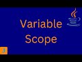 Java Variable Scope