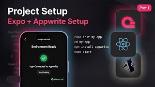 01 - React Native Expo + Appwrite Setup | Fullstack Chat App Series