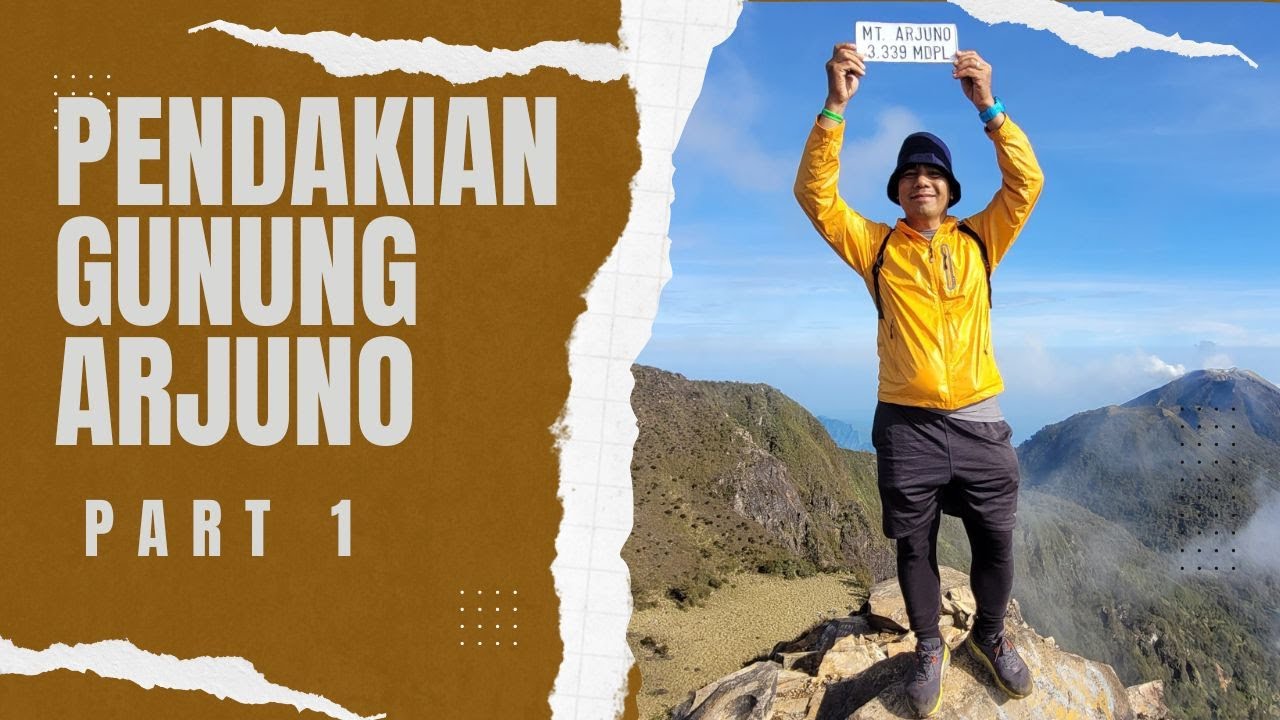 PENDAKIAN GUNUNG ARJUNO VIA SUMBER BRANTAS PART 1 #gunungarjuno #arjuno ...