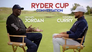 Charla entre Michael Jordan y Stephen Curry. Subtítulos español. Ryder Cup 🏆