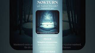 Mysterivm Ignis - Nokturn (sł. Tadeusz Miciński)