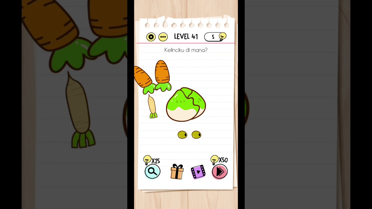 Brain Test Level 41 42 43 44 45 Dan Penjelasannya Youtube