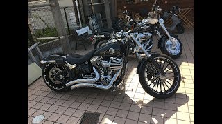 VANCE＆HINESサウンドを聞け　2017 HARLEY DAVIDSON Softail FXSB BREAKOUT CVO　2017 ハーレーダビッドソン ソフテイルFXSBブレイクアウ