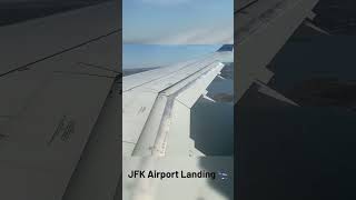 Peaceful Time-Lapse of Landing at JFK Over Water 🌊✈️