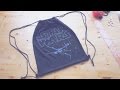 Refashion DIY Drawstring Backpack / Gym Bag // 簡単リメイク ✂️ ナップサックの作り方ㅣmadebyaya Refashion DIY Drawstring Backpack / Gym Bag // 簡単リメイク ✂️ ナップサックの作り方ㅣmadebyaya