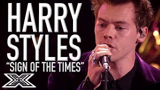 HARRY STYLES Performs 'Sign Of The Times' On X Factor 2017! | X Factor Global