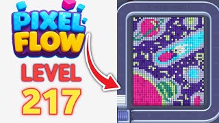 Pixel Flow Level 217 Walkthrough