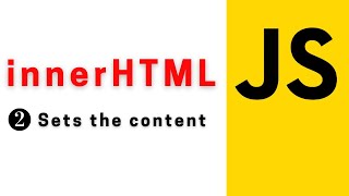 JavaScript step by step : exercise 2 about innerHTML