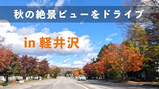 【2023年】紅葉に染まる軽井沢、秋のおすすめコースをドライブ