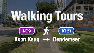 Boon Keng MRT → Bendemeer MRT Transfer Review | Walking Tours Ep 12