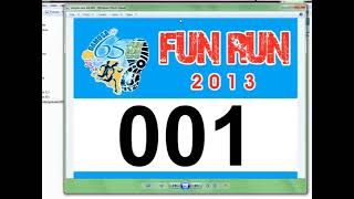 InDesign Tutorial How to create a sequential numbers for race bib using indesign
